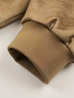 Sprika Men’s Vintage Western Jacket Zipper & Front Pockets